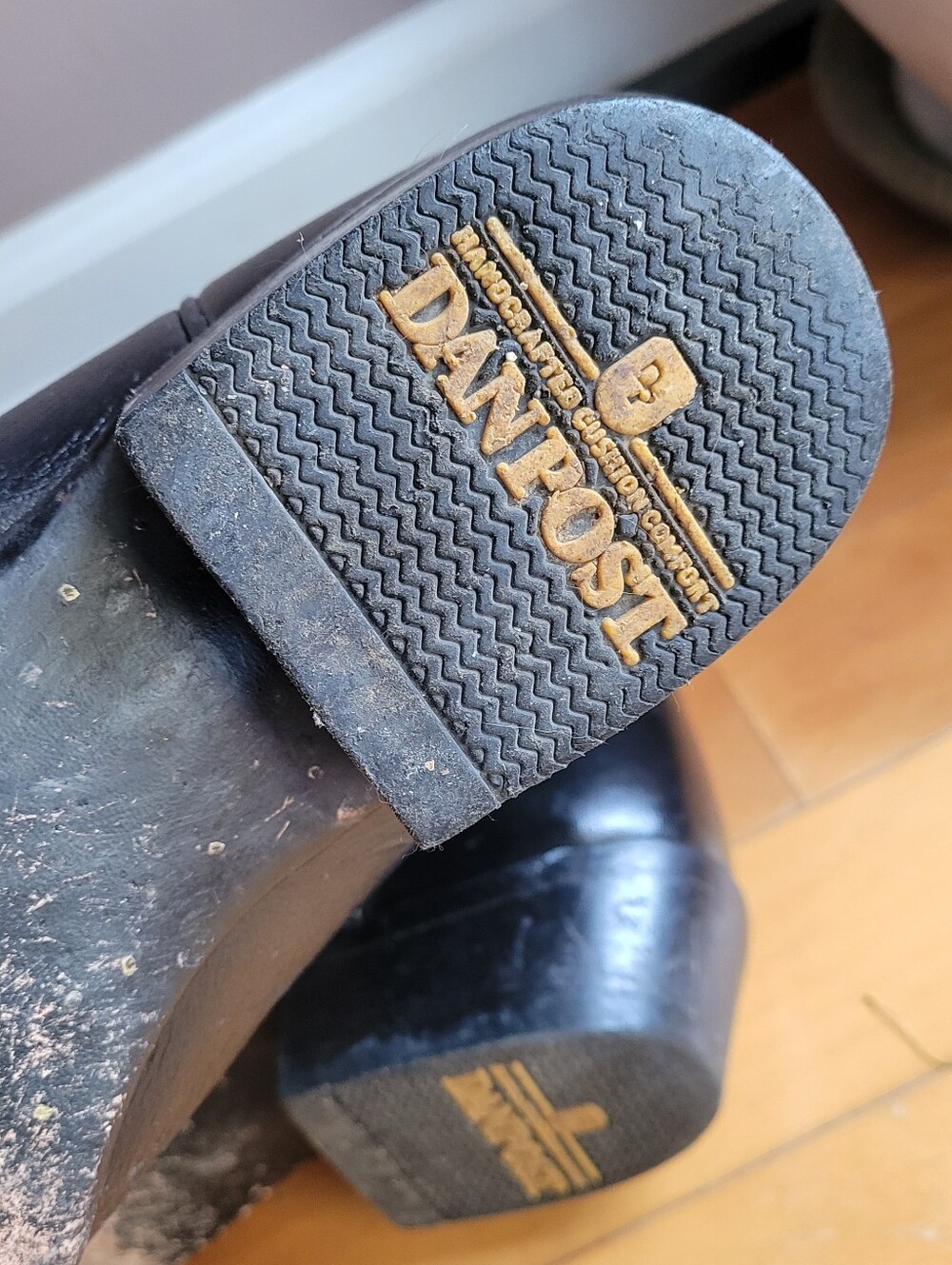 Vintage Dan Post Black Teju Lizard Men 8.5 D Cowboy Western Boots MEX MADE #2110 - Picture 13 of 15